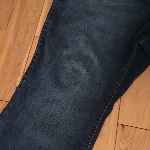 Jessica Simpson Junior Plus Regular Blue Cotton Jeans 24W - Picture 4 of 14